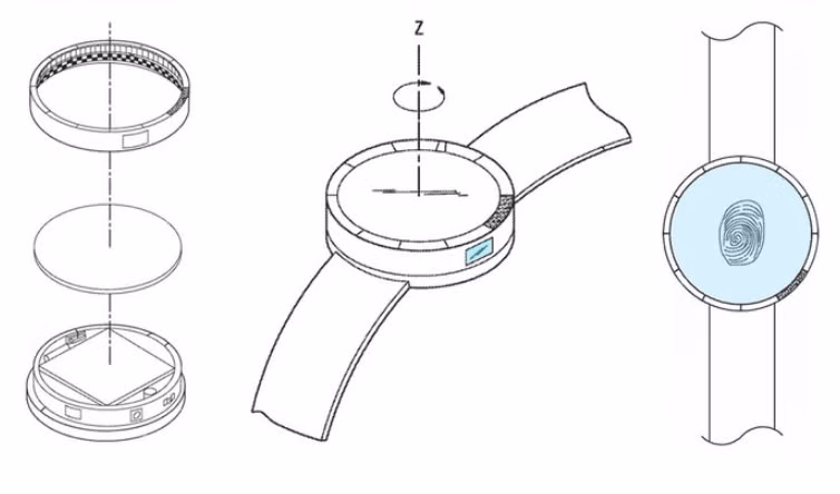 Đồng hồ Gear S4 sẽ có cảm biến vân tay, dây đeo chứa pin? ảnh 2