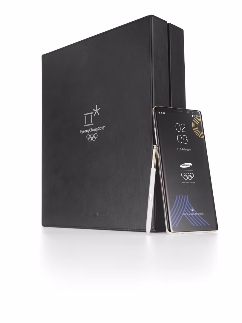 Samsung chào đón Olympic Mùa đông bằng phiên bản Galaxy Note 8 đặc biệt ảnh 3