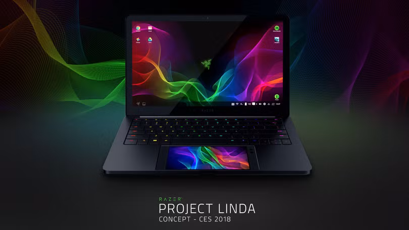 Laptop "dị" của hãng Razer (ảnh: Razer)