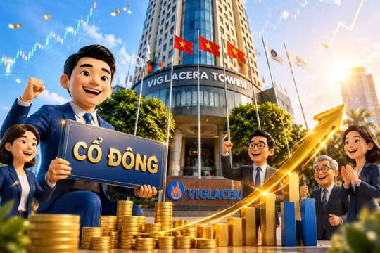 Gần 1.000 tỷ đồng sắp "chảy" về túi cổ đông Viglacera