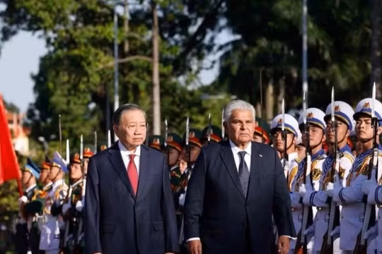 Tổng bí thư, Chủ tịch nước Tô Lâm đón Tổng thống Panama