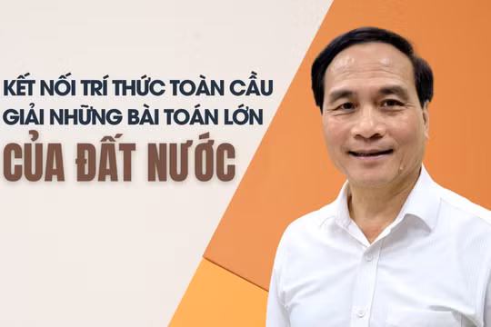 Kết nối trí thức toàn cầu để giải những bài toán lớn của đất nước