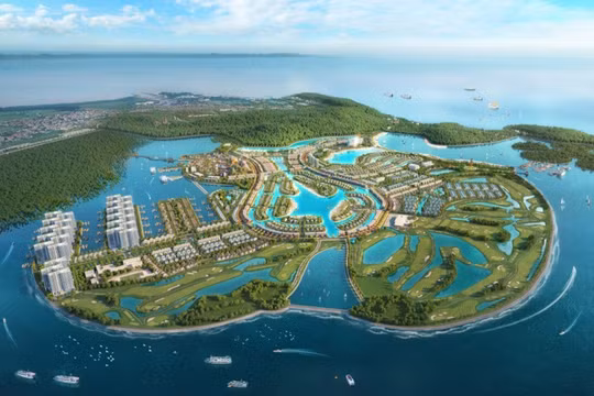 Phối cảnh dự án Khu Du lịch Quốc tế Đồi Rồng tại phường Vạn Hương, quận Đồ Sơn, TP Hải Phòng do Công ty Vạn Hương làm chủ đầu tư. Ảnh: Khu Du lịch Quốc tế Đồi Rồng.