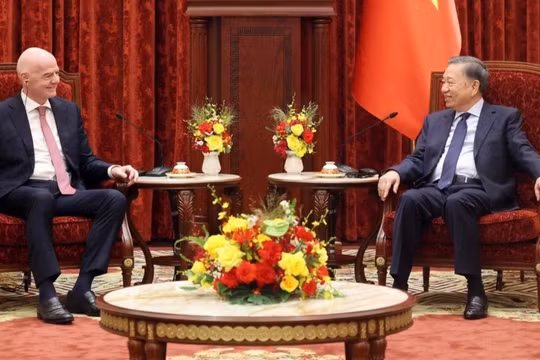 Tổng bí thư, Chủ tịch nước Tô Lâm đề nghị FIFA hỗ trợ Việt Nam đăng cai các giải đấu quốc tế