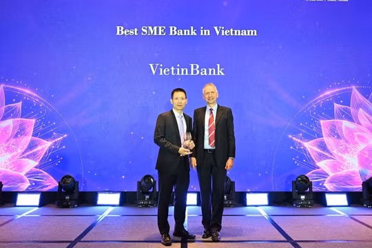 VietinBank là Ngân hàng SME tốt nhất Việt Nam 6 năm liên tiếp.