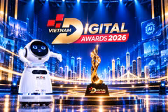 Robot, AI và công nghệ ngập tràn lễ trao Giải thưởng Chuyển đổi số Việt Nam 2026