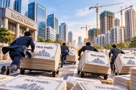 Ngân hàng, doanh nghiệp bất động sản phát hành hàng chục nghìn tỷ đồng trái phiếu