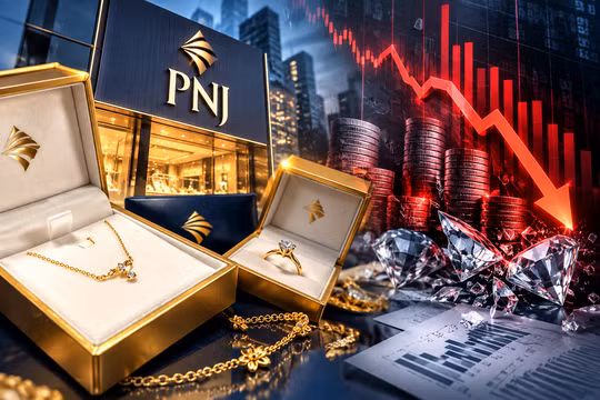 PNJ dự kiến lỗ 6.271 tỷ đồng, em trai chủ tịch đăng ký bán 9 triệu cổ phiếu