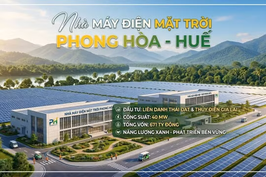 Hé lộ liên danh vừa trúng thầu dự án điện mặt trời 671 tỷ đồng