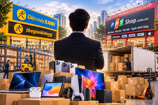 Ai là chủ nợ, cung cấp sản phẩm công nghệ cho Thế Giới Di Động, FPT Shop?
