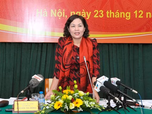 Phó thống đốc NHNN Nguyễn Thị Hồng