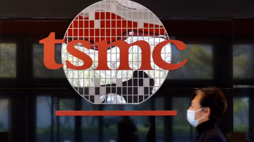Logo công ty TSMC. Ảnh minh họa Tech Wire Asia