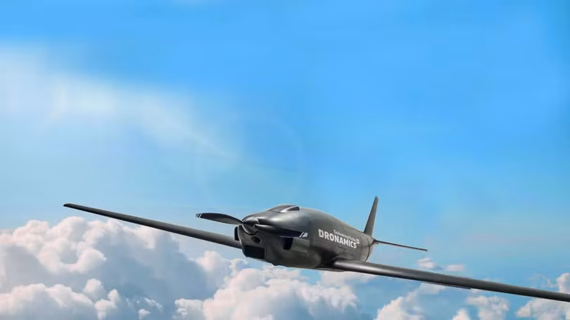 Thiên Nga đen, UAV vận tải hàng hóa của công ty Dronamics. Ảnh Engineering Interesting. Thiên Nga đen, UAV vận tải hàng hóa của công ty Dronamics. Ảnh Engineering Interesting.