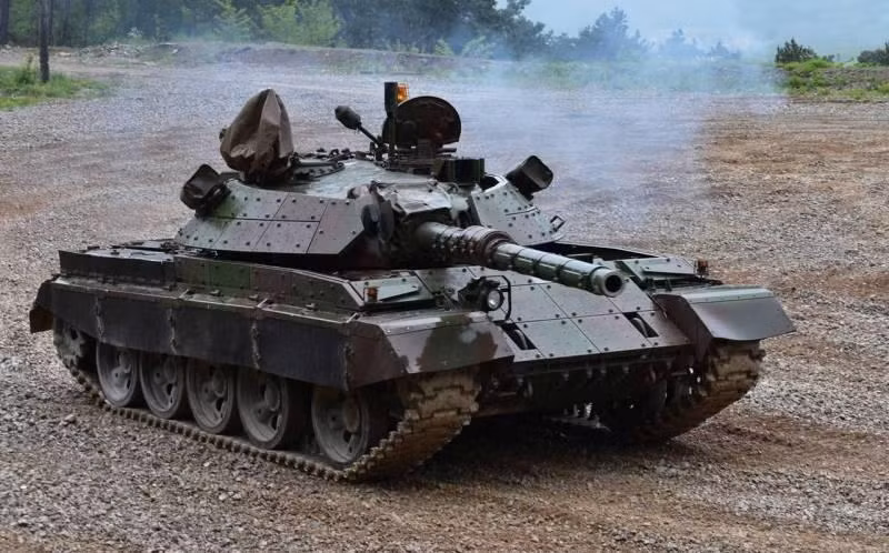 Xe tăng M-55S của Slovenia. Ảnh Military Ukraine Xe tăng M-55S của Slovenia. Ảnh Military Ukraine