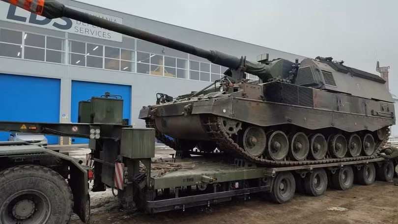 Litva sửa chữa, chuyển giao cho Ukraine 2 pháo tự hành 155mm Panzerhaubitze 2000 ảnh 4 Litva sửa chữa, chuyển giao cho Ukraine 2 pháo tự hành 155mm Panzerhaubitze 2000 ảnh 4