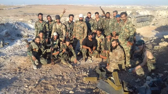 Binh sĩ lực lượng Tigers trên chiến trường Aleppo