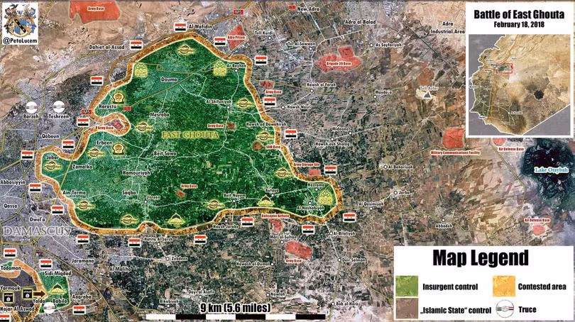 “Hổ Syria” mở màn chiến dịch giải quyết phiến quân tại tử địa Đông Ghouta ảnh 1