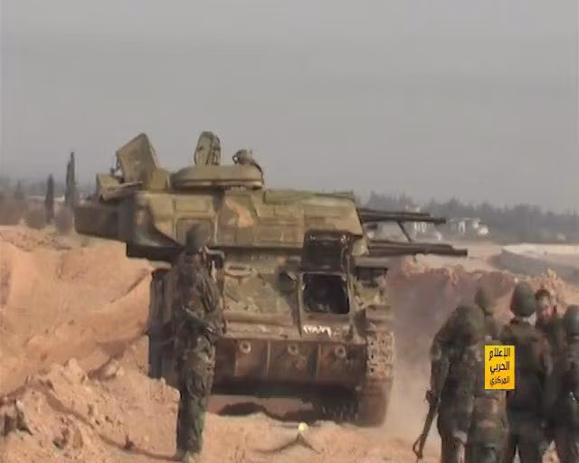 Xe shilka của lực lượng Hezbollah, ảnh minh họa truyền thông Hezbollah