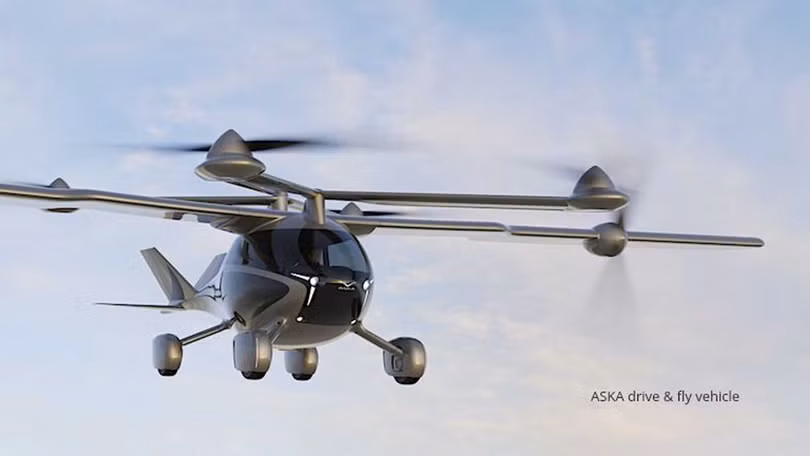 Xe điện eVTOL đầu tiên trên thế giới ASKA A5. Ảnh Engineering Interesting Xe điện eVTOL đầu tiên trên thế giới ASKA A5. Ảnh Engineering Interesting