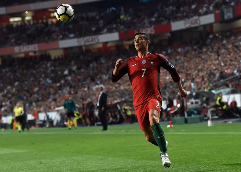 World Cup 2018 có thể sẽ là lần cuối cùng CR7 trình diễn trên sân khấu lớn nhất của bóng đá thế giới. Nguồn: TheNational