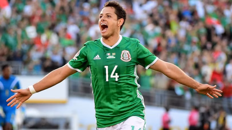 Chicharito là mũi nhọn nguy hiểm trên hàng công Mexico. Ảnh: SportingNews