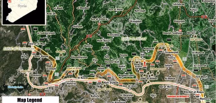Hai tỉnh chiến lược của Syria tiếp tục giành chiến thắng ảnh 1