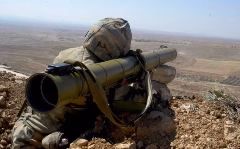 Binh sĩ quân đội Syria, chiến đấu trên chiến tuyến Idlib - Hama.
