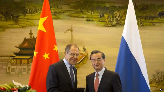 Lavrov và Vương Nghị tại Bắc Kinh ngày 29/4