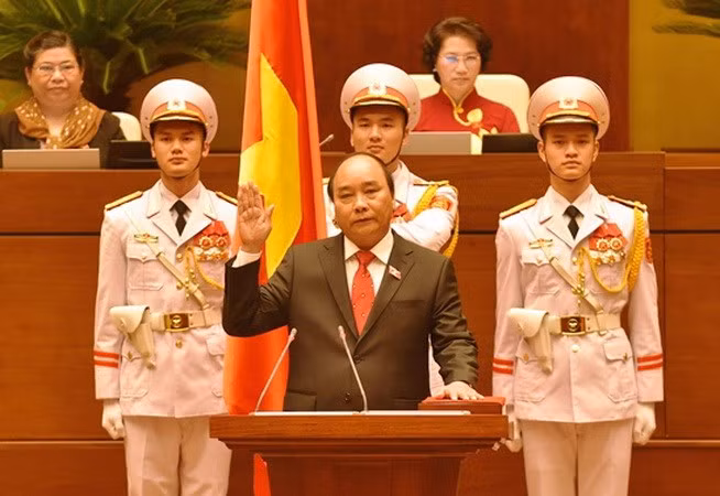 Tân Thủ tướng Nguyễn Xuân Phúc tuyên thệ trước quốc dân đồng bào