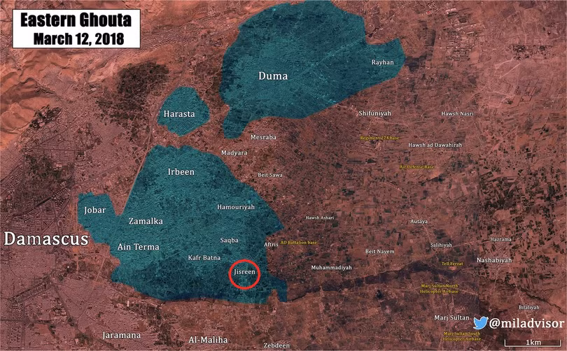 “Sư đoàn thép” Syria quyết đánh gục phe thánh chiến tử thủ Đông Ghouta ảnh 1