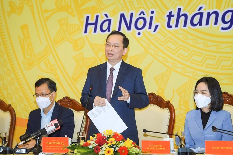 Phó thống đốc NHNN Đào Minh Tú. Phó thống đốc NHNN Đào Minh Tú.