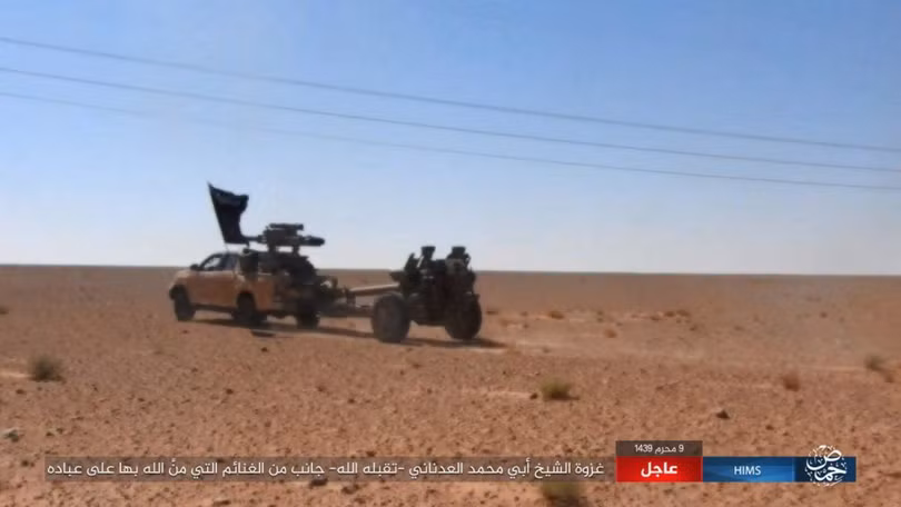 ISIS Advancing On Multiple Frontlines In Central Syria (Photos, Video) ISIS Advancing On Multiple Frontlines In Central Syria (Photos, Video)