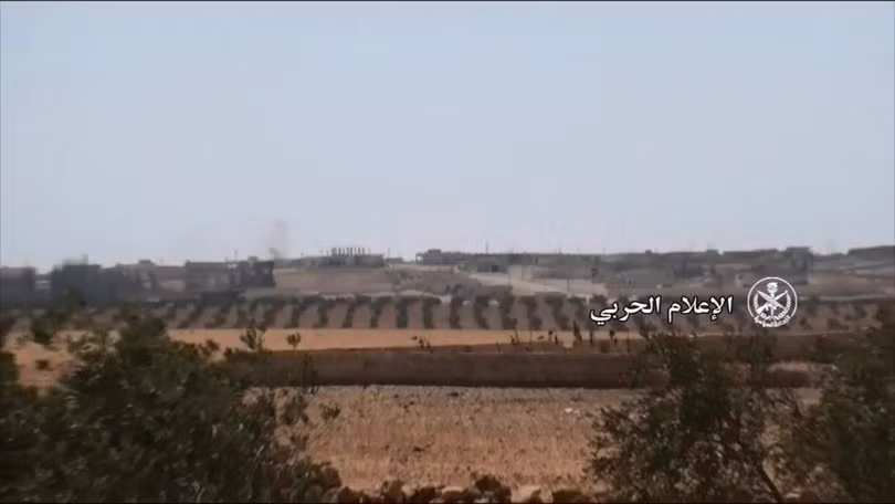 Lá chắn Qalamoun tiến công giải phóng ngôi làng Mas'oud - ảnh minh họa video quân đội Syria