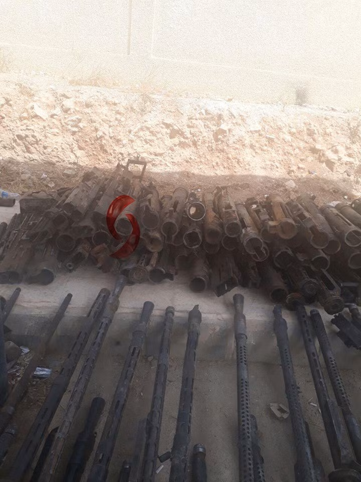 Army Seized Drone Factory, Large Number Of Weapons And Ammunition From ISIS In Uqayribat Area (Photos) Army Seized Drone Factory, Large Number Of Weapons And Ammunition From ISIS In Uqayribat Area (Photos)
