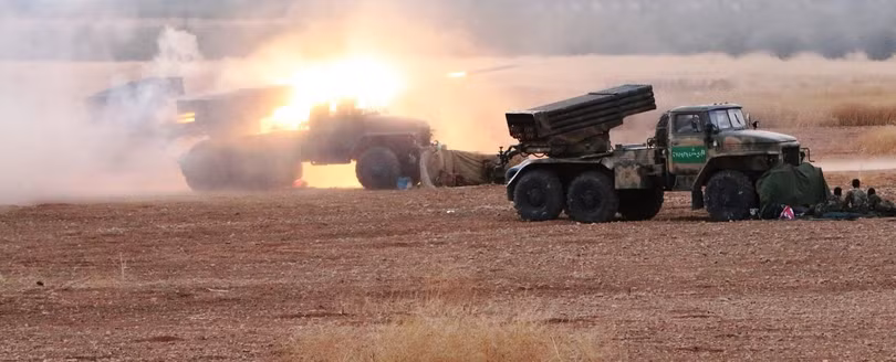 Kết thúc bi thảm của IS sau khi pháo phản lực MLRS Nga tập kích