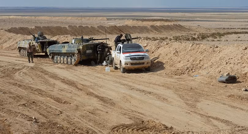 Một đơn vị nhỏ quân đội Syria trên chiến trường Aleppo
