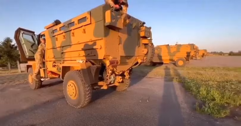 Kirpi APC do Thổ Nhĩ Kỳ sản xuất viện trợ cho Ukraine, tháng 8/2022. Ảnh Military Ukraine