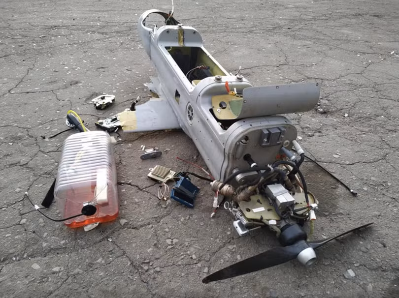 Chiếc UAV “Orlan-30” bị quân đội Ukraine bắn rơi vào tháng 4/2022. Ảnh Military Ukraine. Chiếc UAV “Orlan-30” bị quân đội Ukraine bắn rơi vào tháng 4/2022. Ảnh Military Ukraine.