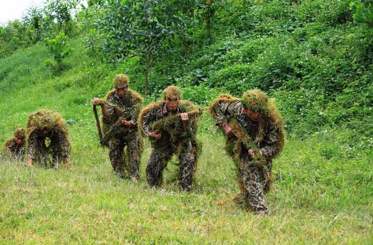 Đặc công rèn luyện thường xuyên các kỹ năng chiến đấu đặc biệt