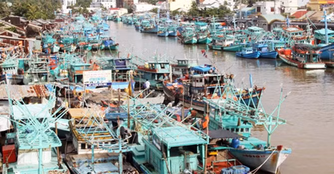 Ngư dân Kiên Giang rất lo ngại bị cướp tấn công khi đánh bắt ngoài khơi xa. Ảnh: Cửu Long