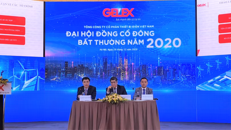 Ban chủ toạ điều hành ĐHĐCĐ bất thường năm 2020 của Gelex