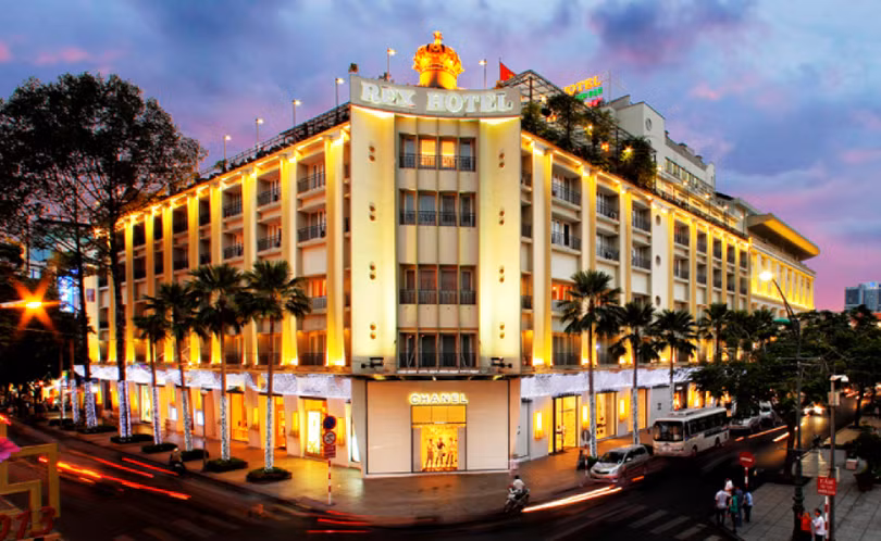 Khách sạn Rex Saigon do Saigontourist quản lý (Ảnh: Internet)