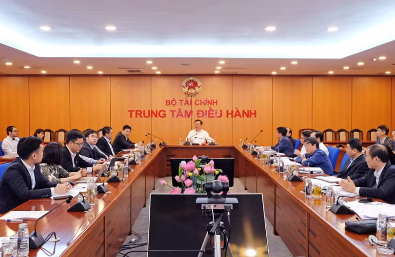 Toàn cảnh buổi làm việc giữa Bộ Tài chính và FPT