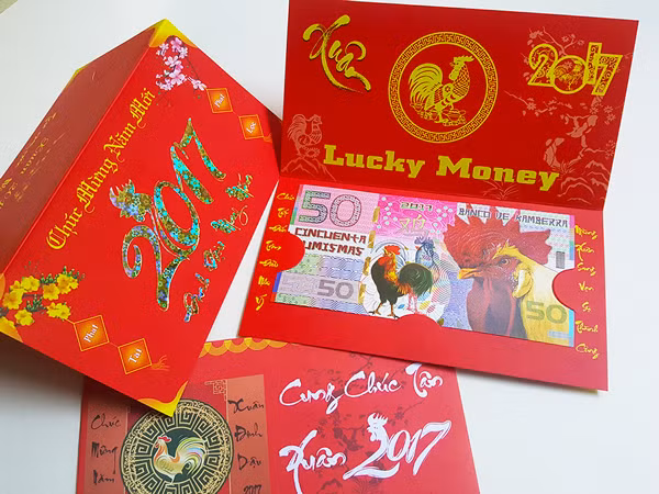 Dịch vụ đổi tiền hình gà lì xì tung hoành Facebook dịp Tết ảnh 4 Dịch vụ đổi tiền hình gà lì xì tung hoành Facebook dịp Tết ảnh 4