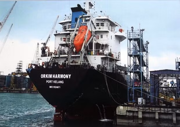 Tàu Orkim Harmony của Malaysia - Ảnh: nst.com.my