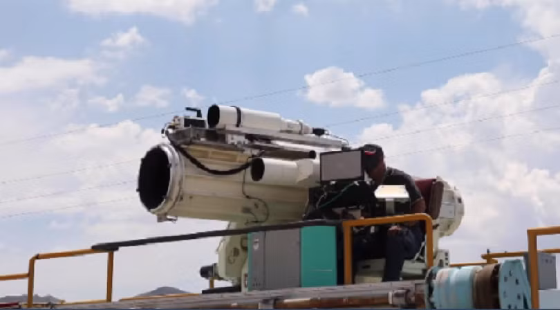 Hệ thống cảm biến, camera theo dõi thử nghiệm. Ảnh South Front Hệ thống cảm biến, camera theo dõi thử nghiệm. Ảnh South Front