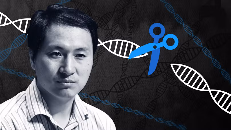 Nhà khoa học Hạ Kiến Khuê (He Jiankui), người chịu trách nhiệm cho nghiên cứu chỉnh sửa gene trên cặp bé gái song sinh. Ảnh: USA Today.