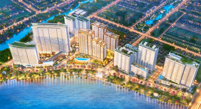 Phối cảnh khu Mitown thuộc Phú Mỹ Hưng (Ảnh: Phú Mỹ Hưng)