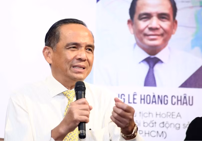 Ông Lê Hoàng Châu - Chủ tịch Hiệp hội Bất động sản TP.HCM (HoREA) - Ảnh: Nhà đầu tư. Ông Lê Hoàng Châu - Chủ tịch Hiệp hội Bất động sản TP.HCM (HoREA) - Ảnh: Nhà đầu tư.