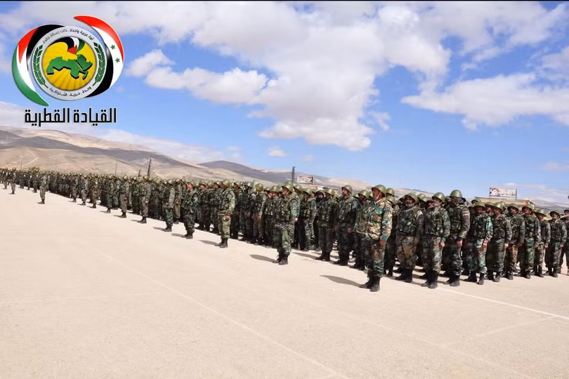 Đơn vị đầu tiên của lực lượng quân đoàn tình nguyện số 5 quân đội Syria, đội ngu tương tự quân đội Nga
